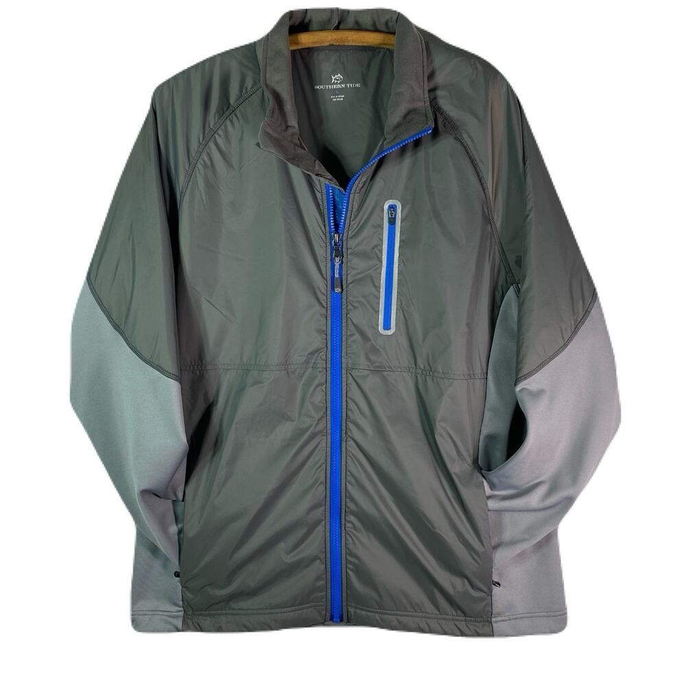 SOUTHERN TIDE T3 Smoked Pearl Lightweight Insulated Shell Jacket Mens Size L